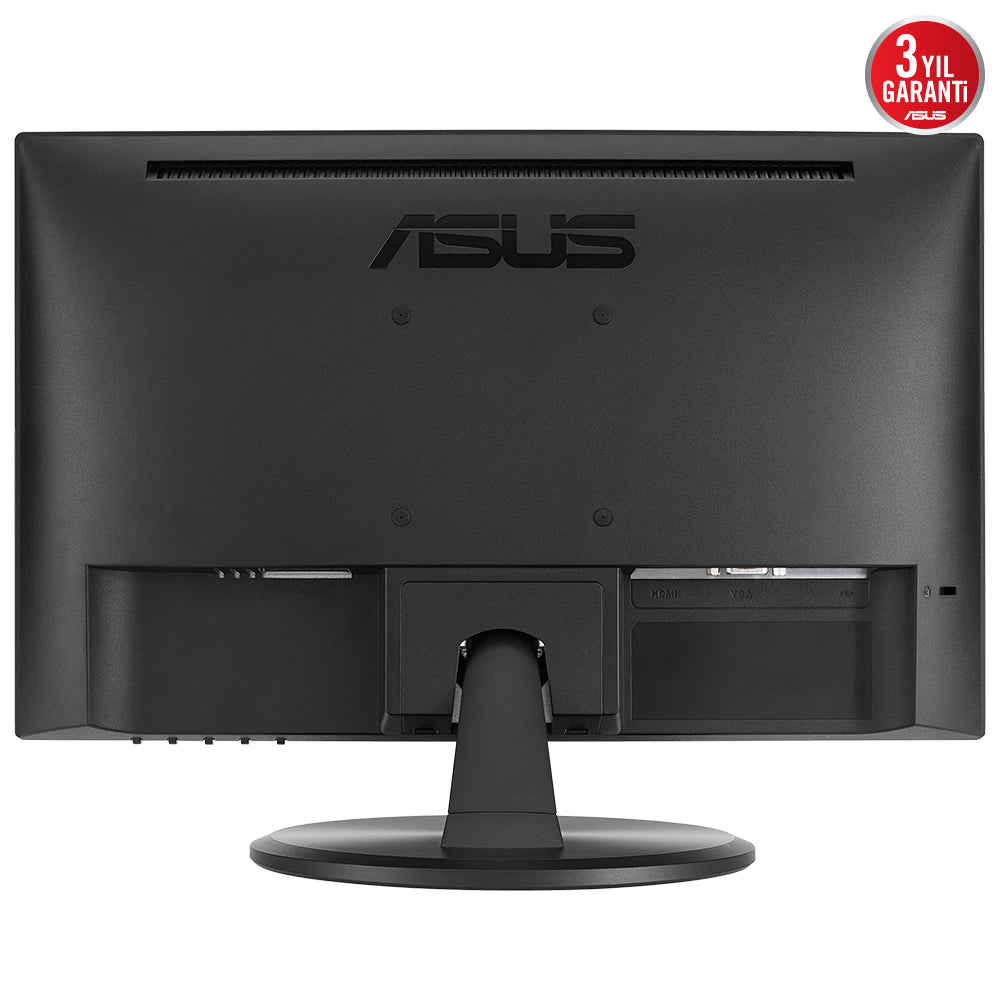 ASUS VT168HR 15.6" Dokunmatik 5ms 60Hz 1366x768 HD VGA HDMI (Vesa) 10 Parmak Siyah Monitör