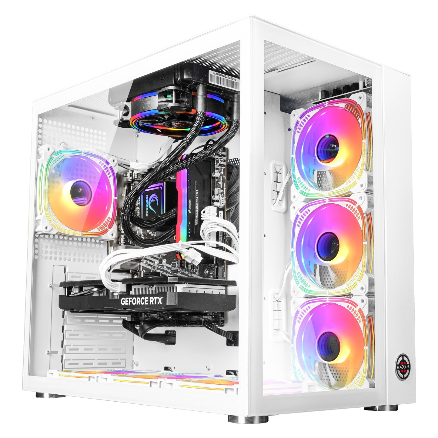 RaXius Zenith Z2 R7 4060-57X01 Ryzen7 5700X RTX4060 Gaming Masaüstü Bilgisayar