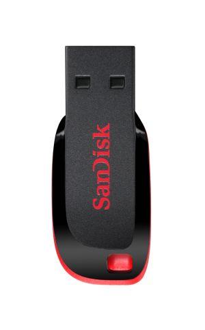 SANDISK SDCZ50-016G-B35 Cruzer Blade 16GB USB 2.0 Siyah-Kırmızı USB Bellek