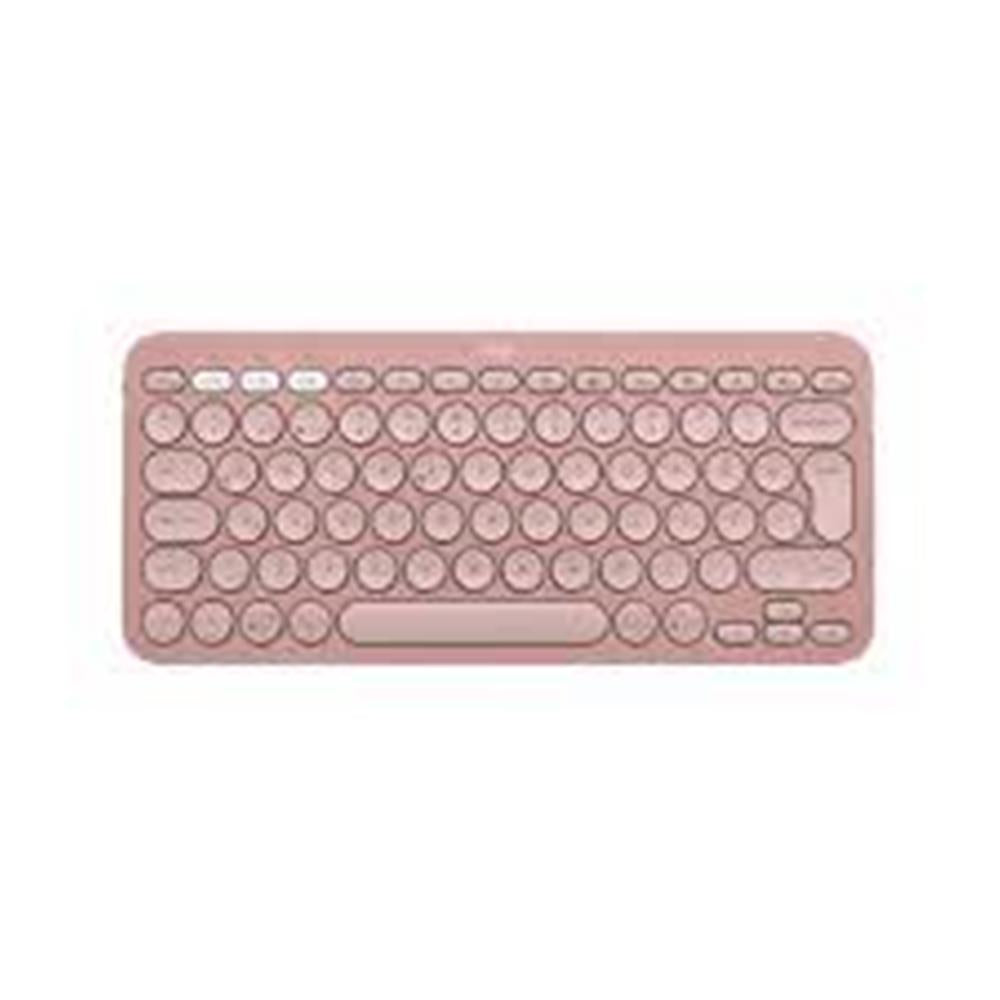Logitech 920-011861 K380S Pebble Keys 2 Bluetooth Pembe Klavye
