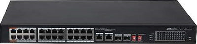 Dahua PFS3226-24ET-240 24 Port Poe 2 Port Sfp 2 Port Gbıt Uplink 10-100 Switch