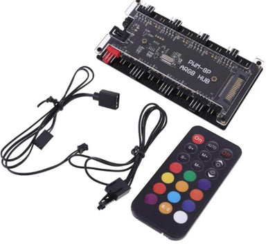 Inca ISS-02XN Intel-amd 2X120MM Argb LED Fanlı Am5 Control Remote Cpu Liquid Cooler