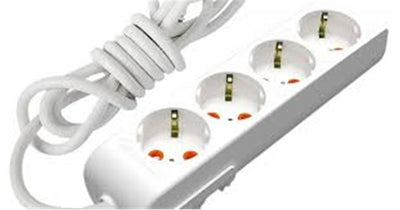 Mutlusan Rı-Tech 4lü Topraklı Grup Priz 2m (001 175 410002 02 00)