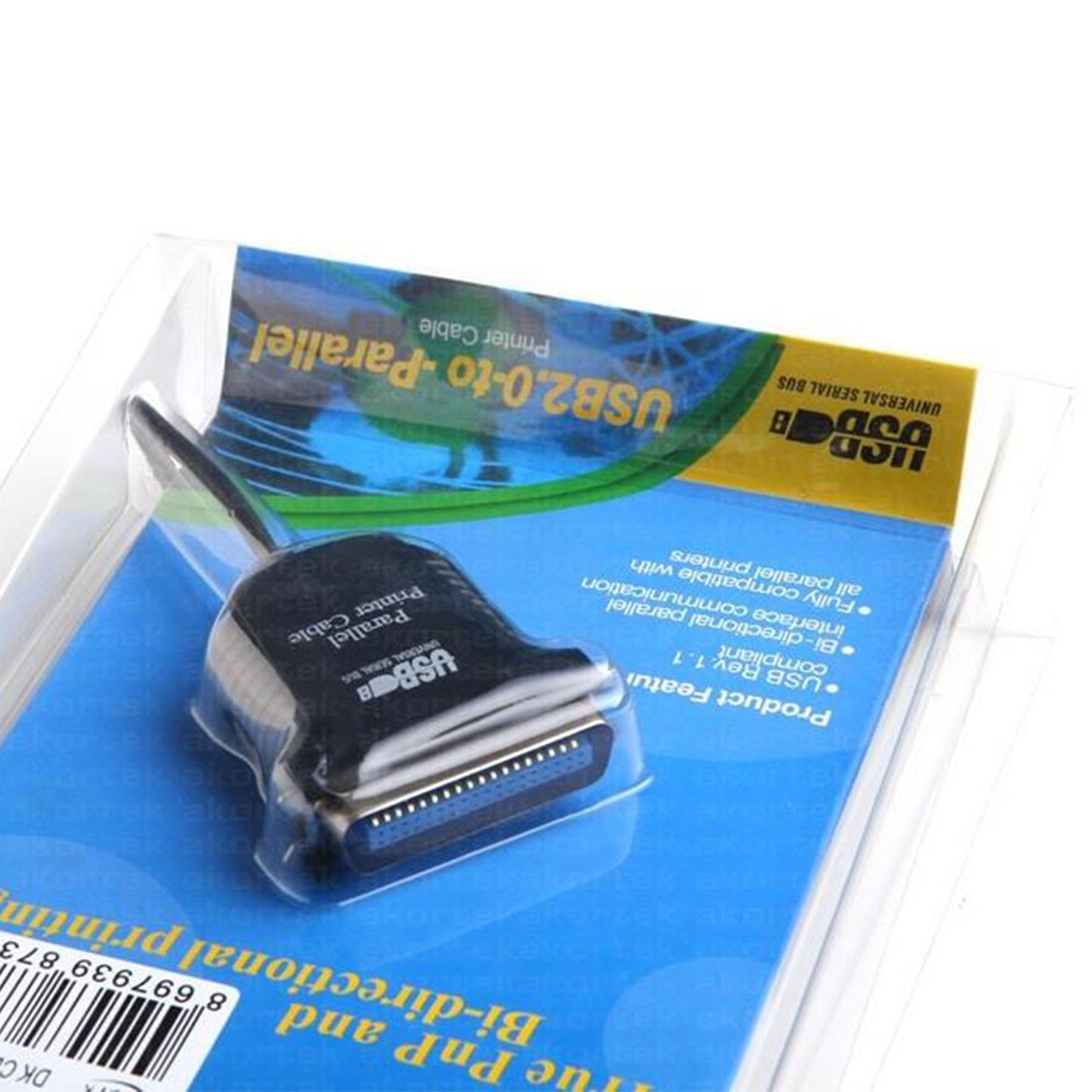 DARK DK-CB-USB2XLPT 1.5 Mt Usb To LPT Yazıcı Kablosu