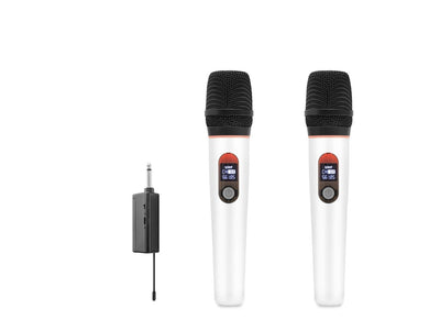 Hadron HDX2791B Beyaz Kablosuz (WIRELESS) 2Lİ Mikrofon