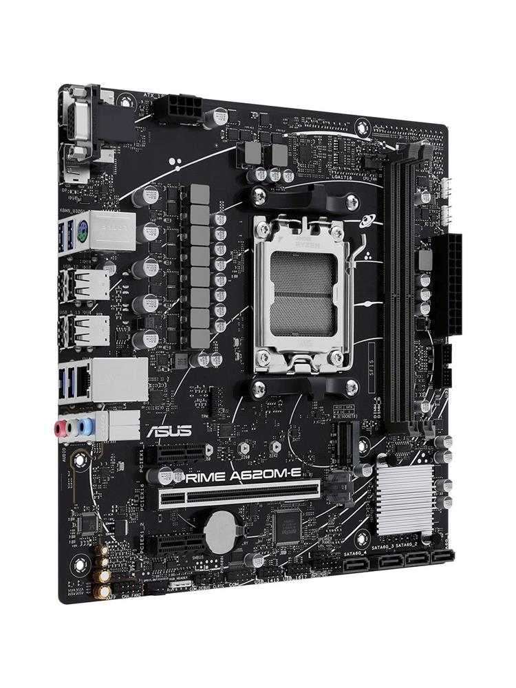 Asus PRIME A620M-E-CSM 6400mhz(OC) RGB M.2 AM5 mATX DDR5 Anakart
