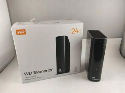 Wd 24TB Elements 3.5" WDBWLG0240HBK-EESN Siyah Harici Disk