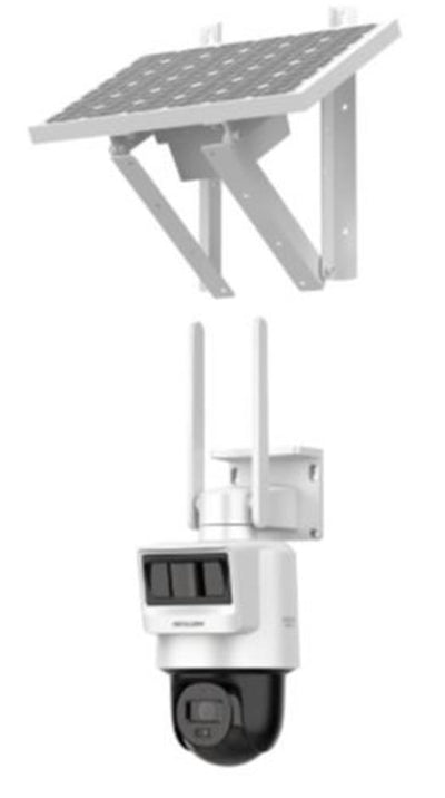 Hilook PTZ-N2C400I-K-4G-C05S10 4 Mp 2.8mm Lens 4G Sim Kartlı Solar Pt İp Kamera