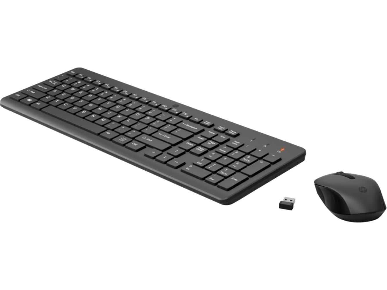 HP 330 2V9E6AA 2.4 Ghz Kablosuz Klavye & Kablosuz Mouse Set (1 x AAA (mouse); 1 x AAA (keyboard)