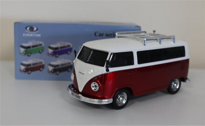 EVERTON RT-1945 Kırmızı Arabalı  Bluetooth Fm-Usb-Tf-Aux Şarjlı Nostaljik Radyo