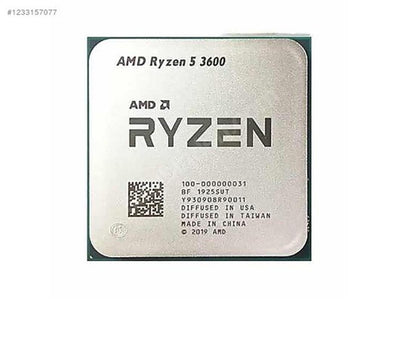 Amd Ryzen 5 3600 MPK 3.60Ghz 32Mb Am4 (65W) Kutusuz Tray İşlemci