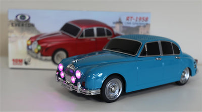 EVERTON RT-1958 Zümrüt Yeşil (Emerald) Arabalı Bluetooth Fm-Usb-Tf-Aux Şarjlı Nostaljik Radyo