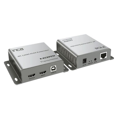 Inca IEX-120 HDMI 4K@30Hz 120mt KVM Network Extender 4K@30Hz (CAT-5e-CAT-6 Kablo Uzunluğu)