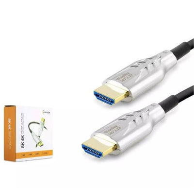 HADRON HDX2047 HDMI KABLO PVC 8K 60HZ 2.1V OPTIC OD8.0 10M SİYAH