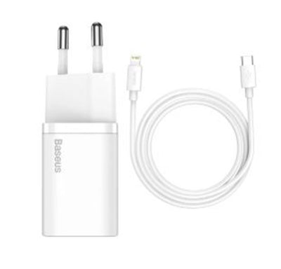 Baseus TZCCSUP-B02 20W C+C Beyaz Şarj Aleti