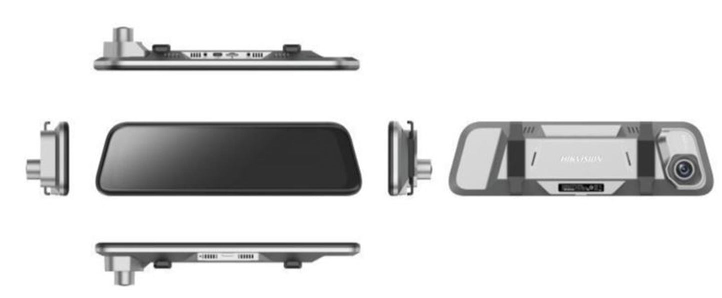 Hikvision AE-DC4928-K60PRO HD Çift Kamera 9.35" Ekran Araç İçi Kamera,Wi-Fi Dikiz Aynası