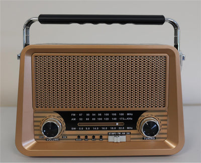 Everton Rt-756 Bluetooth Fm-Usb-Tf-Aux Şarjlı Nostaljik Radyo