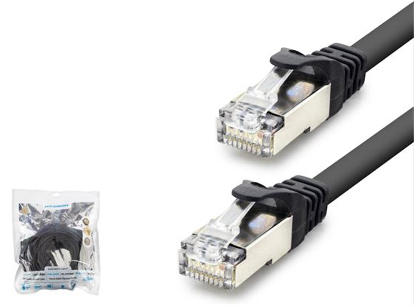 Hadron Hdx5096 20M Cat7 Kablo 1000Gbt 250Mhz Siyah