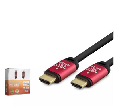 Hadron Hdx2040 25M Hdmi Kablo Pvc 4K Od8.0 Siyah