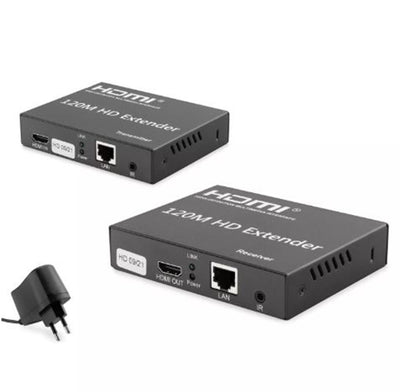 Hadron Hdx1348 120M Hdmi Extender 3840 x 2160 @30Hz 4K Siyah