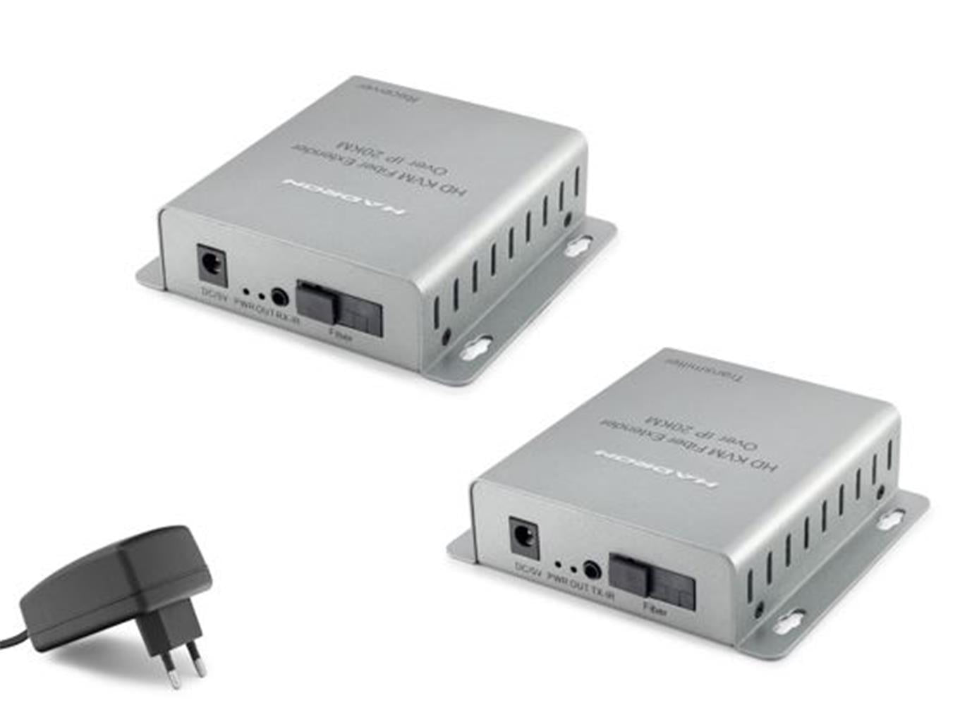 Hadron Hdx1364 20Km Hdmi Kvm Extender Fıber Silver