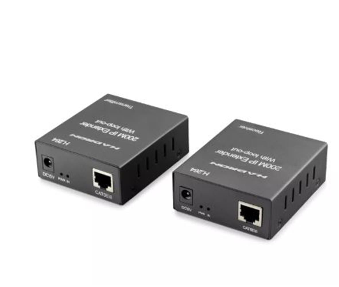 Hadron Hdx1370 200M Hdmi Extender Loop Out 1080P Siyah