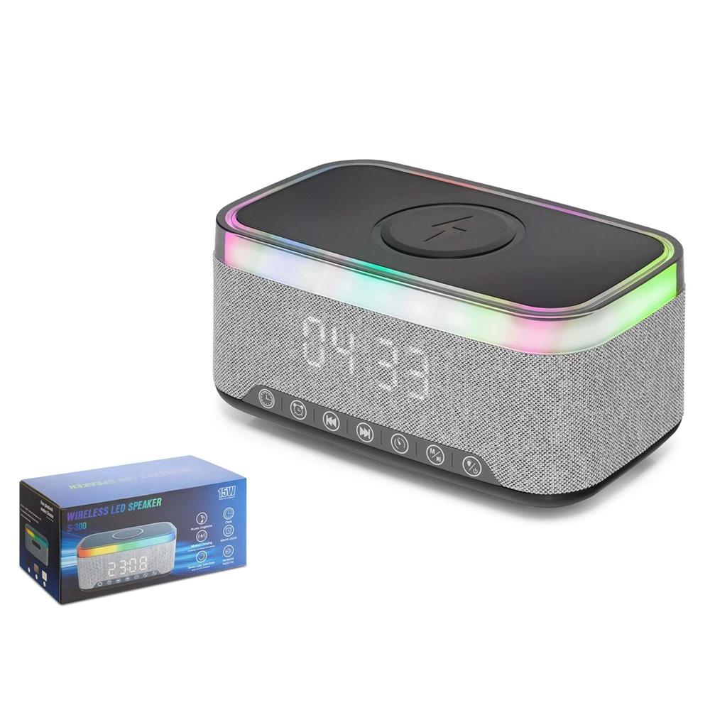 Hadron S300 Bluetooth Speaker Led Siyah