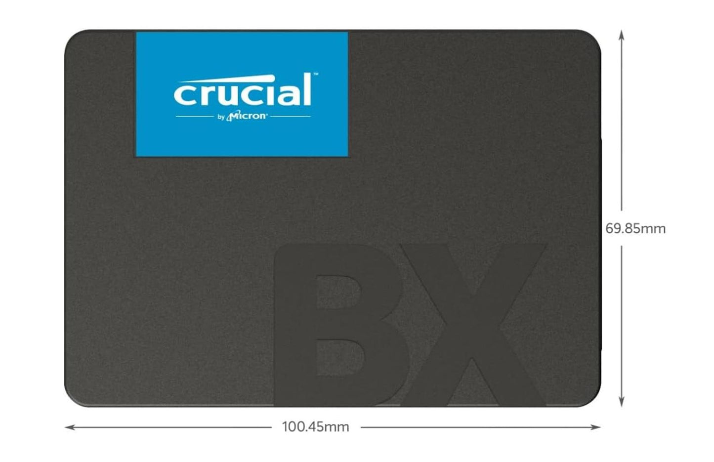 Crucial 240Gb CT240BX500SSD1 Bx500 2.5" Sata3 540-500 3Dnand Siyah Ssd Disk