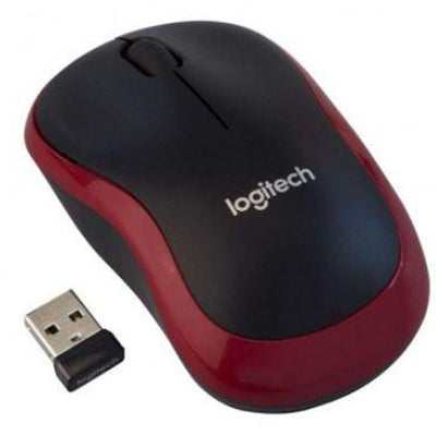 Logitech M185 Kablosuz Usb Mouse Kirmizi 910-002237