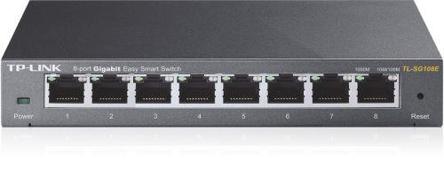 TP-LINK TL-SG108E 8 Port 10/100/1000 Yönetilebilir Smart Switch