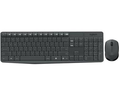 LOGITECH MK235 Q Türkçe Kablosuz Siyah Klavye+ Mouse