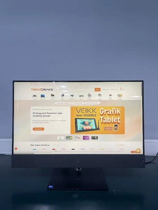 HP Pavilion 27-CA1244TT i7-12700T 32GB 512SSD 27" FullHD Touch W11H Siyah All In One Bilgisayar OUTLET