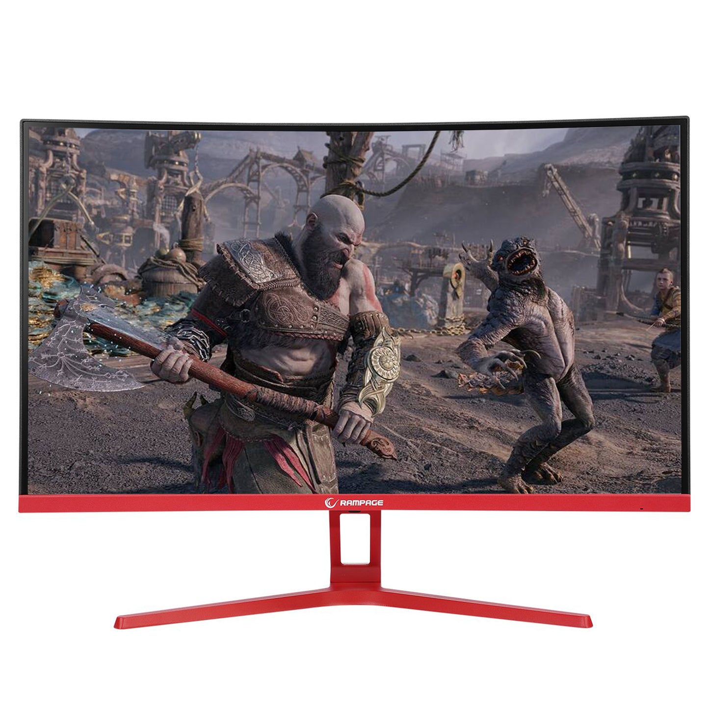 Rampage BLAZE BL27R165C 27" 165Hz 1ms HDMI+DP Freesync FullHD CSOT VA Curved Oyuncu Monitörü OUTLET