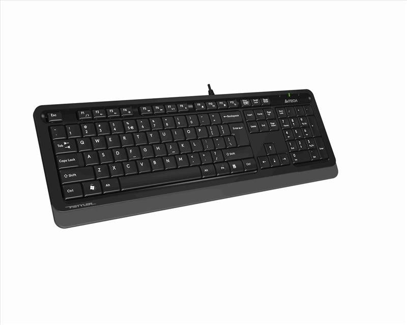 A4 TECH FK10 Q USB Multimedya Siyah-Gri Klavye