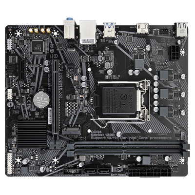 GIGABYTE H510M-K-V2 H470 DDR4 (Vga Yok) GLan mATX HDMI M2 USB3.2 1200Pv2 Anakart