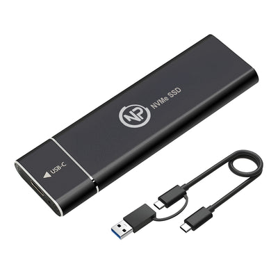 NPO DK02 NVMe M.2 USB-A/Type-C Kablolu Taşınabilir Harici SSD