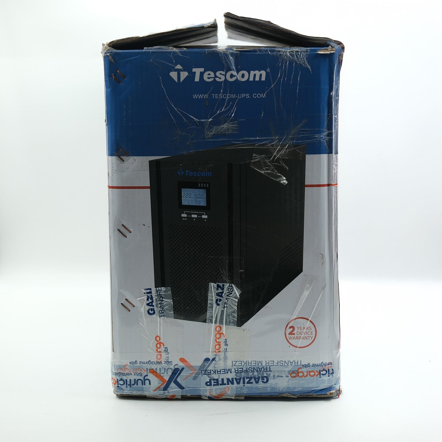 TESCOM TEOS+ Online 3 KVA 4/8 dk (6x12v 7AH Akü) Online UPS OUTLET