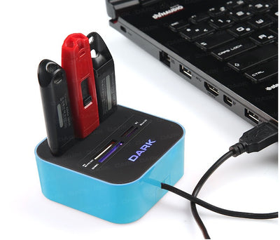 DARK DK-AC-UCR202BL MicroSD/SD/MMC/M2/MS USB 2.0 PRO DUO Kart Okuyucu