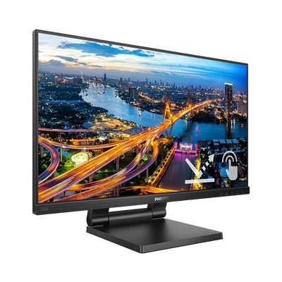 24 Philips 242b1tc/00 Ips 4ms 75mhz 1xvga 1xhdmi 1xdp Usb 3.2 Fhd 1920x1080 Hoparlor Dokunmatik Ekran Vesa