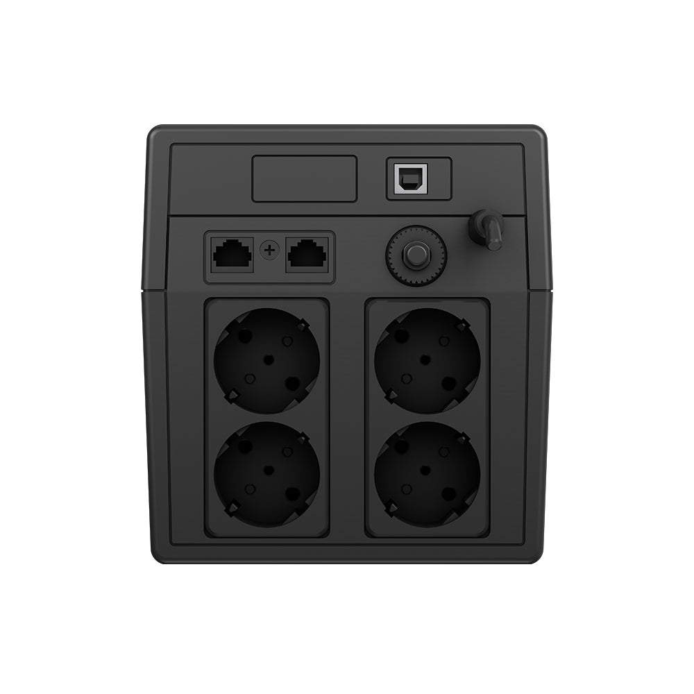 TESCOM LEO 1000VA (2x12V 7AH Akü) <<UPS Teknolojisi>> 5/10 dk UPS