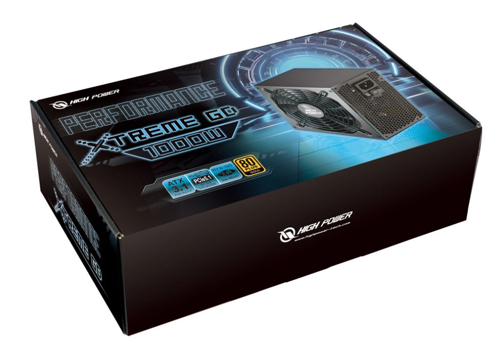 HIGH POWER HP2-A1000GD-F14C 1000W 80+ Gold Siyah PCIe 5.1 Power Supply