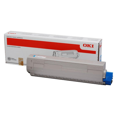 OKI 44059171 Mavi Toner Kartuşu - MC851, MC861 - 7.300 Sayfa