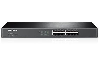 TP-LINK TL-SG1016 16 Port Gbit Rackmount Yönetilemez Çelik Kasa Switch