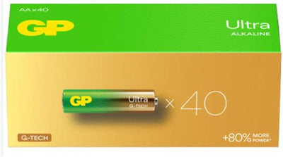 GP G-Tech LR6 AA Boy Ultra Alkalin Kalem Pil - 40'lı Ekonomik Paket