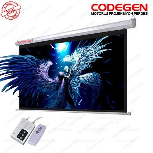 CODEGEN EX-40 400x300 Motorlu Projeksiyon Perdesi