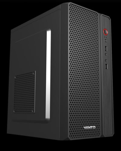 VENTO VS118S 350W Peak Siyah Mini Tower M-ATX Kasa