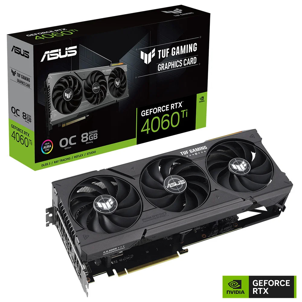 ASUS DUAL-RTX4060TI-O16G-EVO 16GB Geforce RTX4060TI GDDR6 128bit HDMI 3xDP 16x Ekran Kartı