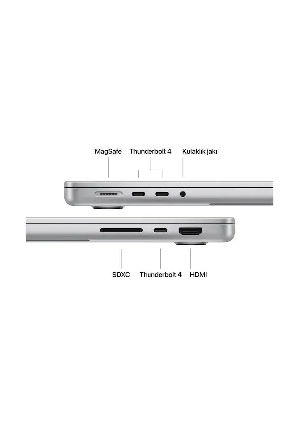 Apple MacBook Pro MW2W3TU/A M4 16GB 512GB SSD macOS 14.2" Taşınabilir Bilgisayar Gümüş