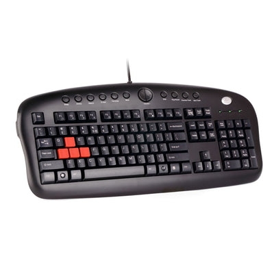 A4 TECH KB-28G Q Türkçe USB Multimedya Siyah Klavye