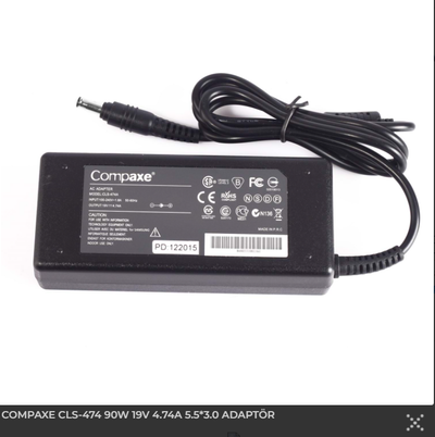 COMPAXE CLS-474A 19V 4.74A (5.5*3.0) Samsung Notebook Adaptörü